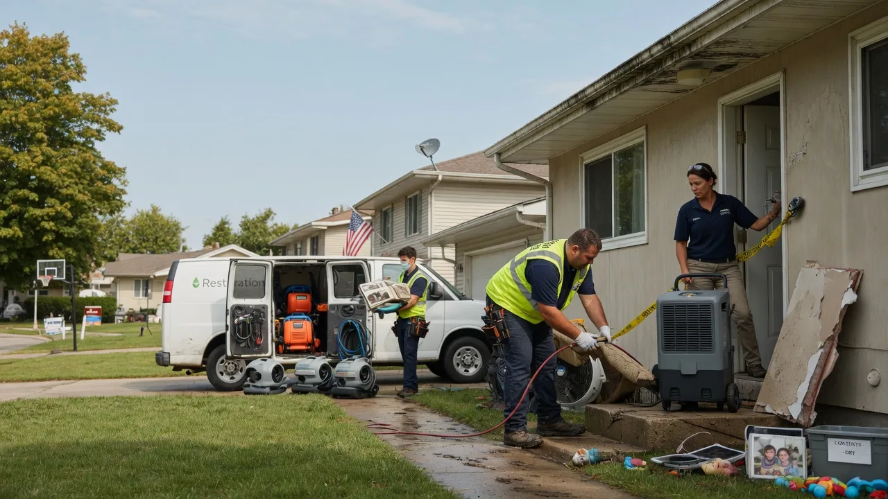 Water Damage Restoration in Exton, PA near me